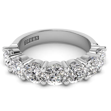 Shared Prong Diamond Band 2.00ct